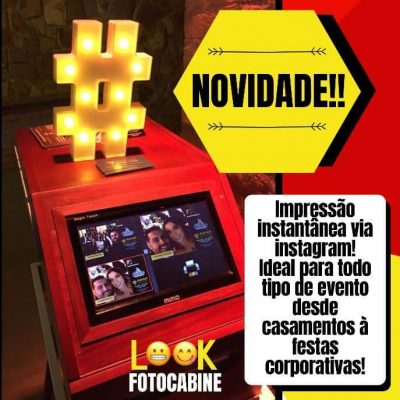 Kiosk Instagram da Look Foto Cabine